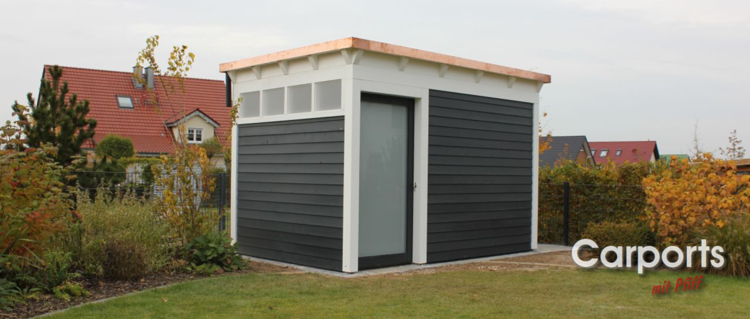 Gartenhaus Abstellraum für Carports Hier klicken! Carports mit Pfiff