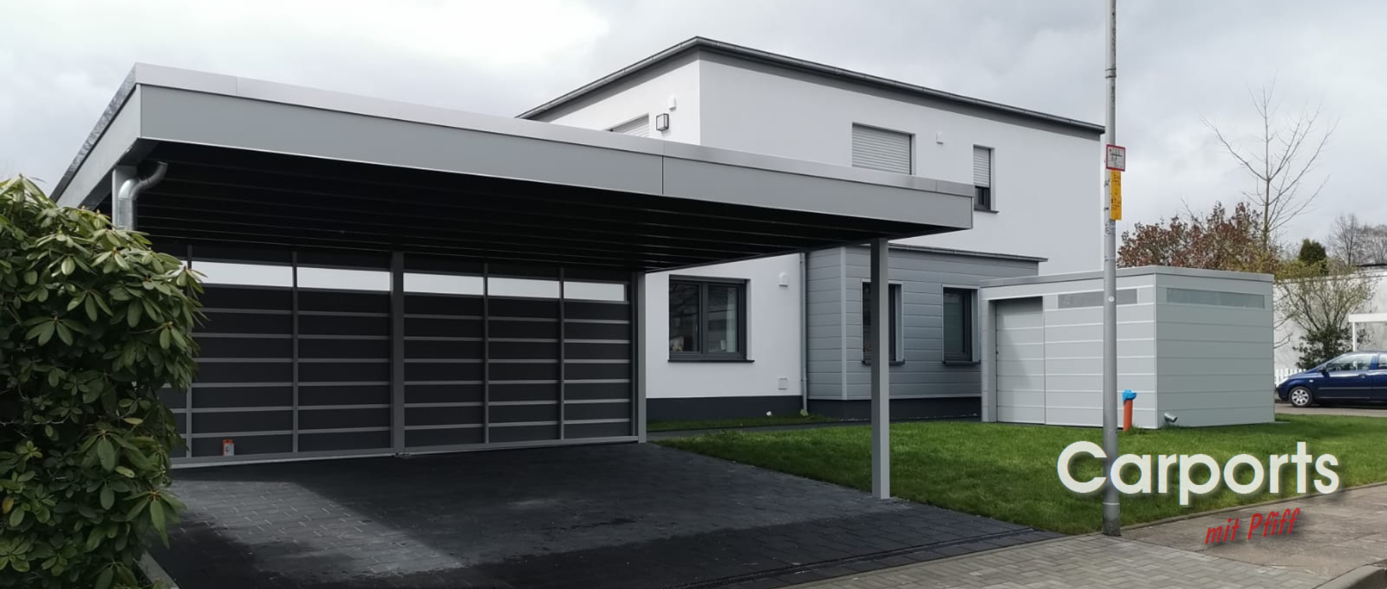 Carport Bauhaus HPL