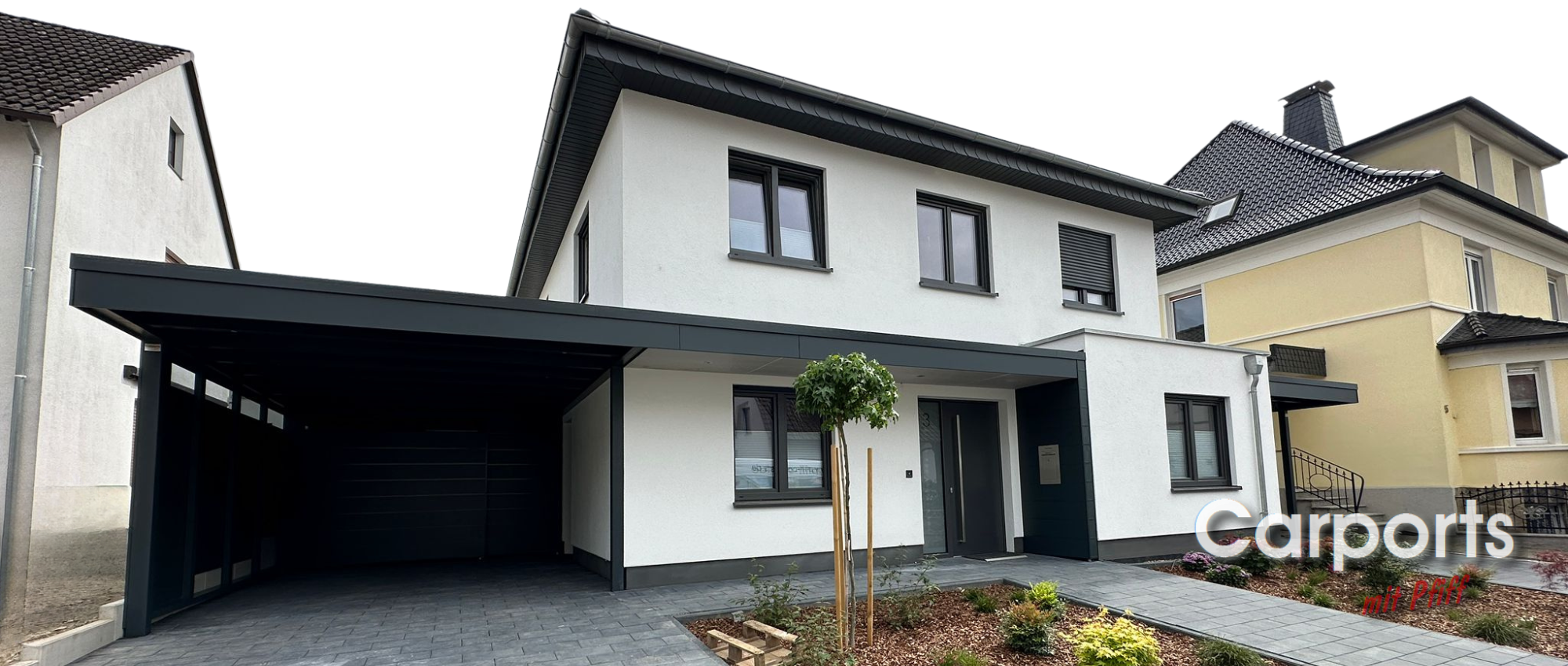 Carport Bauhaus HPL