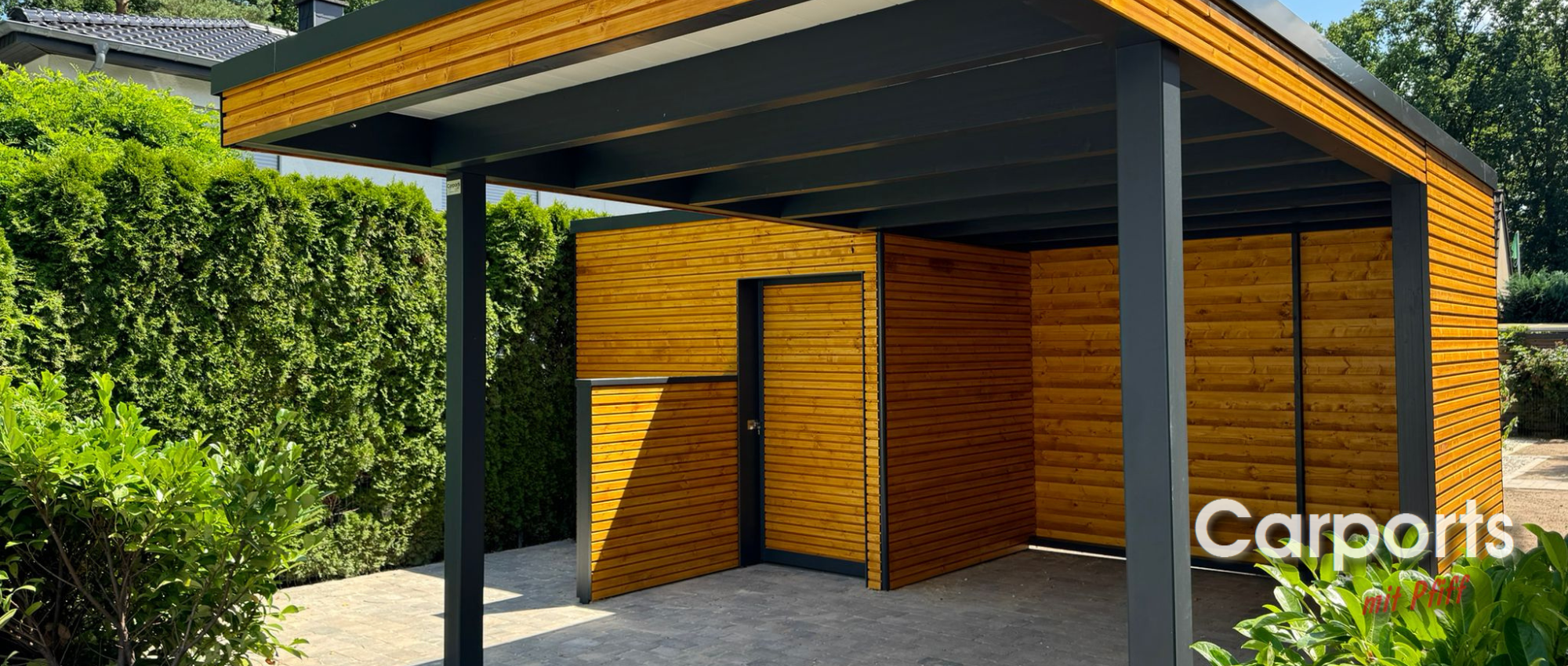 Carport Bauhaus Rhombo