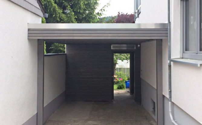Carport Bauhaus Rhombo mit Abstellraum