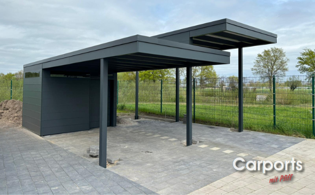 #464 Carport mit Abstellraum