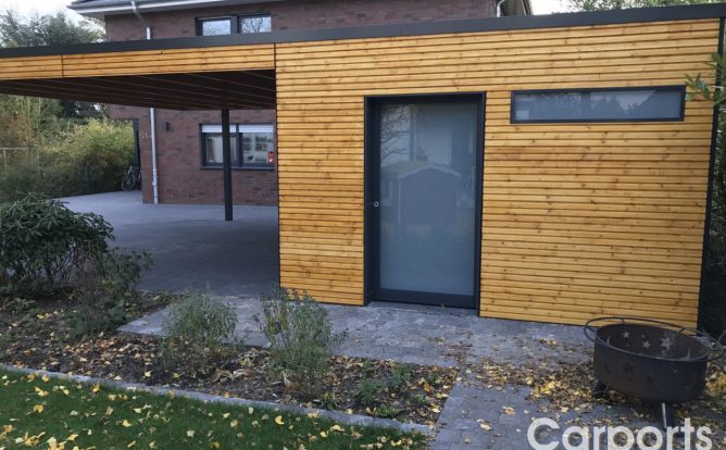 Carport Mit Abstellraum "Kombinieren Und Geld Sparen