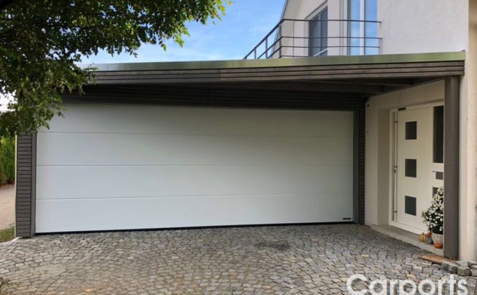 carport holz 15 Carport Bauhaus mit Hörmann Sektionaltor
